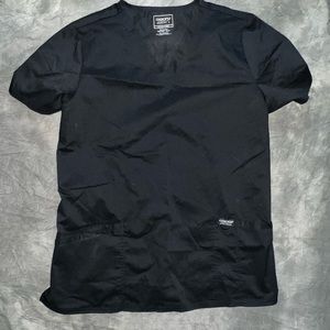 Cherokee Authentic Workwear Scrub Top, Black, size XL